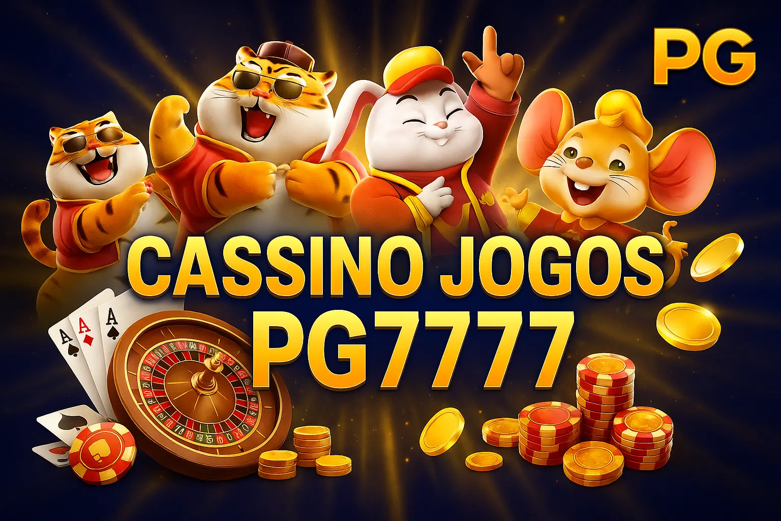 Jogos de cassino online inovadores e emocionantes na PG7777